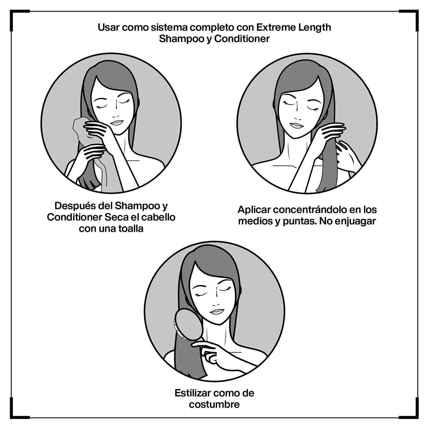 LEAVE-IN EXTREME LENGTH PARA CABELLO QUEBRADIZO Y D&Eacute;BIL